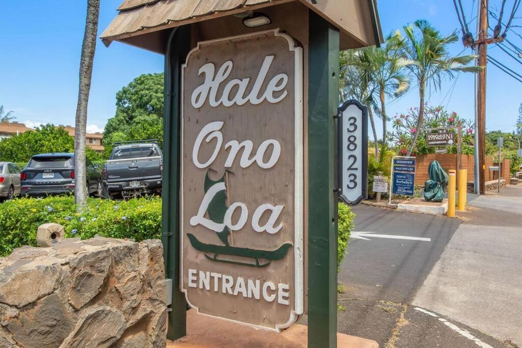 Hale Ono Loa 403- Top Floor, Ocean View, & Complete Modern Remodel Apartment Kahana Luaran gambar